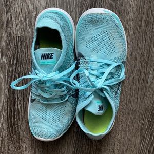 Nike Free 4.0 Glacier Ice Flyknit Size 8.5